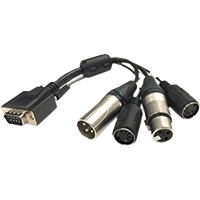 RME - AES/MIDI Breakout Cable, BOAESMIDI